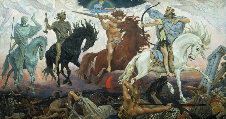 Der Reiter auf dem schwarzen Pferd