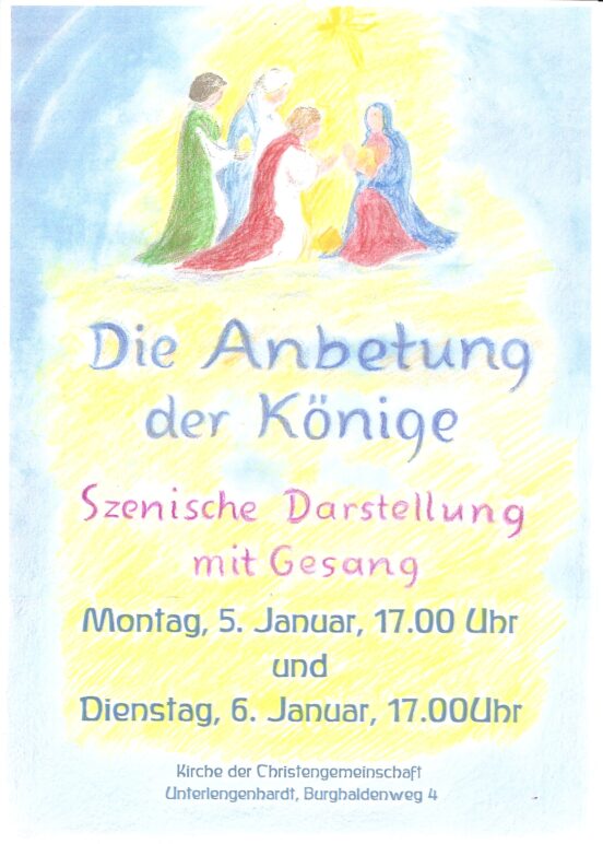 Dreikönig-Anbetungsspiel