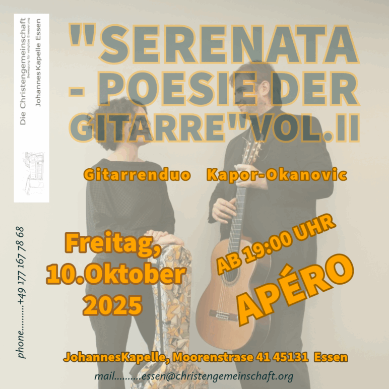 „Serenata – Poesie der Gitarre“ Vol II