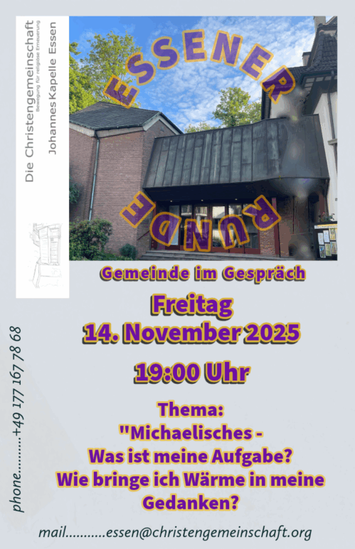 „Essener Runde“                           Gemeinde im Gespräch