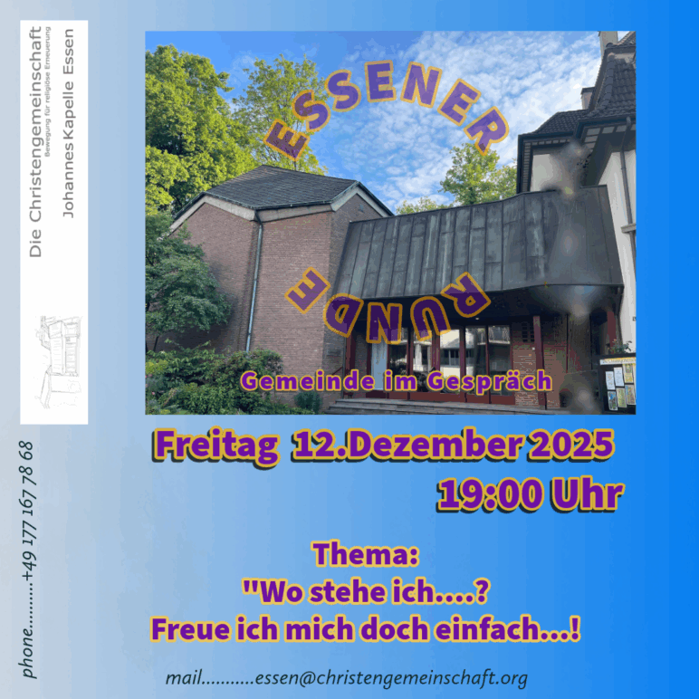 „Essener Runde“………. Impulsgespräche