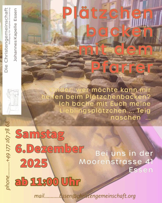 Plätzchenbacken mit dem Pfarrer….    Kinder: Wer machte mir helfen beim Plätzchenbacken?…  Mit Euch backe ich meine Lieblingsplätzchen…..