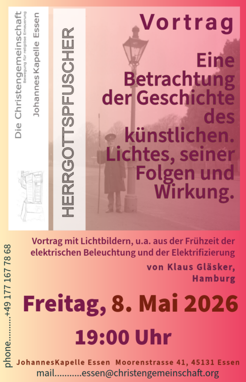 „Herrgottspfuscher – Eine Betrachtung der Geschichte des künstlichen Lichtes, seiner Folgen und Wirkung“