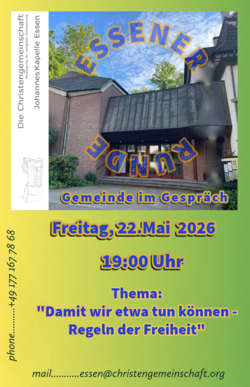 „Essener Runde“                           Gemeinde im Gespräch