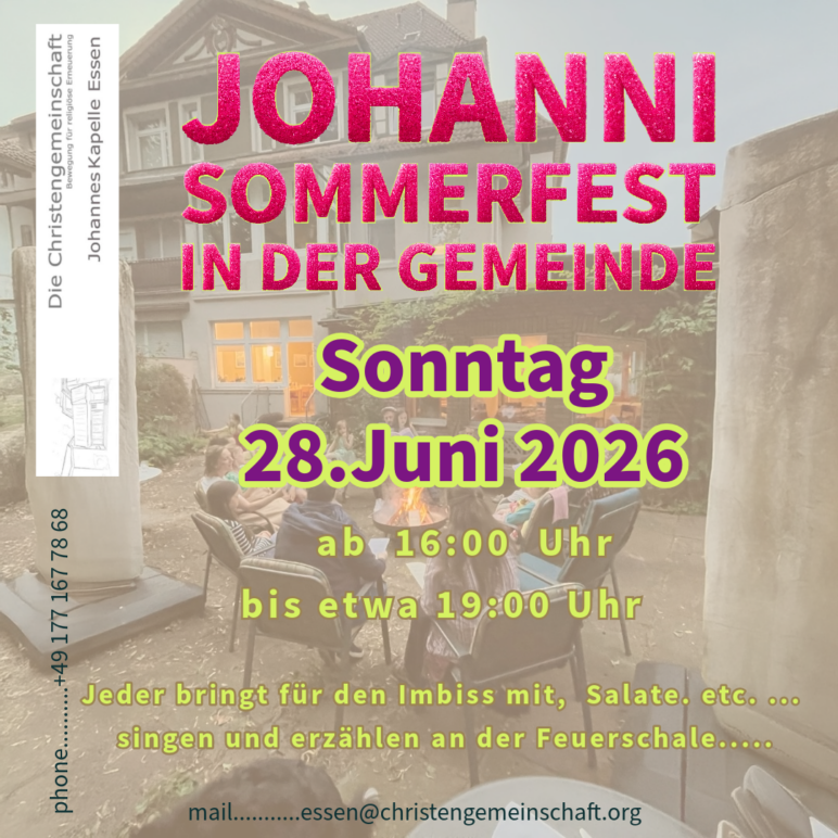 Johannifest der Gemeinde