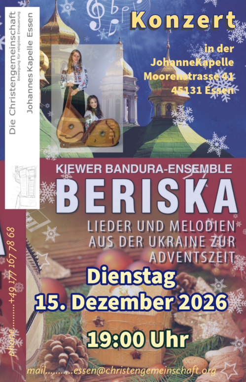 BERISKA – Lieder und Melodien aus der Ukraine zur Adventszeit