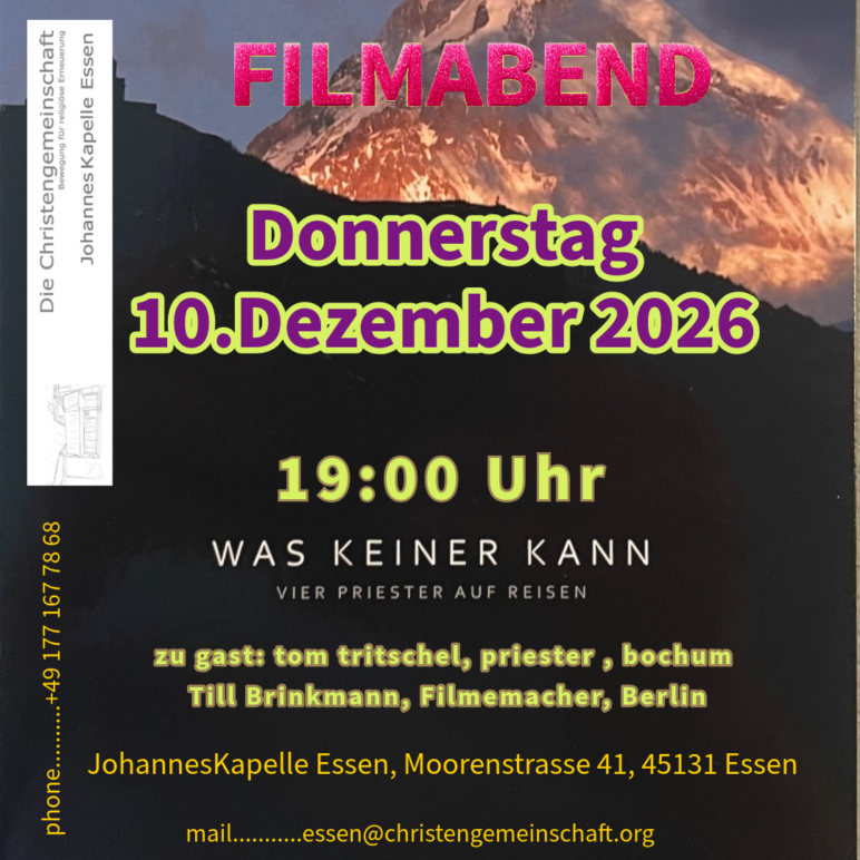 Filmabend – Was Keiner kann