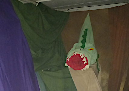 Der Drache ist zu bekämpfen