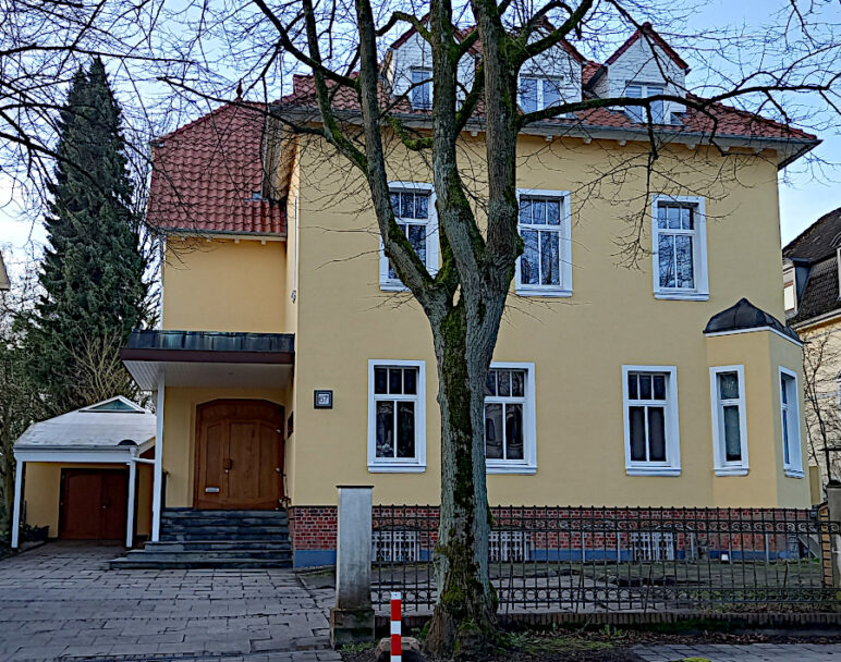 Gemeindehaus Markus-Gemeinde am Palmsonntagmorgen