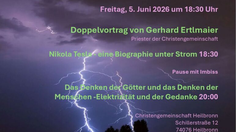 Das Denken der Götter und das Denken der Menschen – Elektrizität und der Gedanke