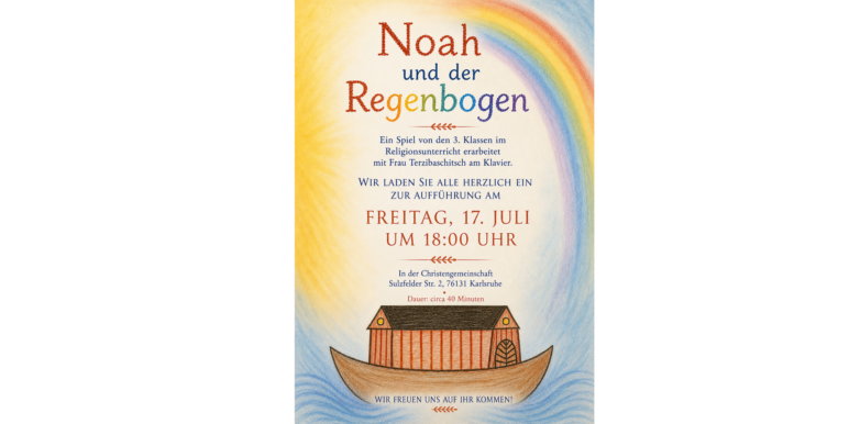 Noah und der Regenbogen